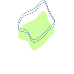 colorful abstract blob