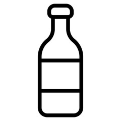 bottle outline icon