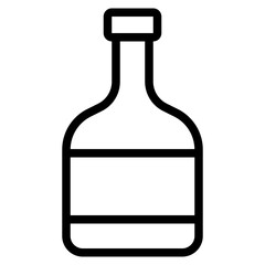 bottle outline icon