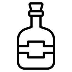bottle outline icon