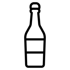 bottle outline icon