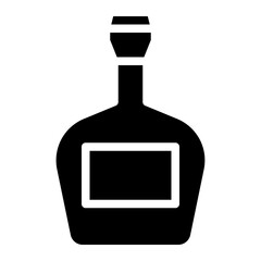 bottle glyph icon