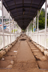 Pedestrian bridge at Jakarta Indonesia