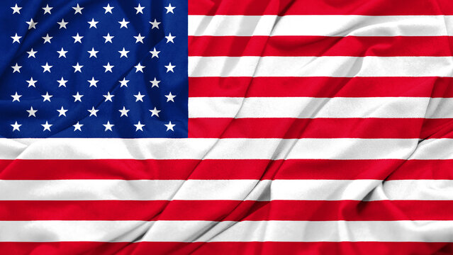 USA Flag Waving Background Image