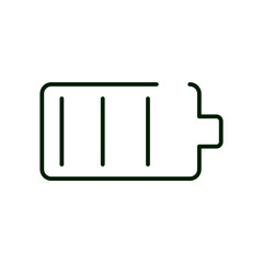 battery line icon