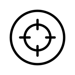 Fototapeta premium calibration line icon