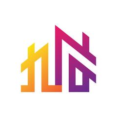 Real estate logo icon design