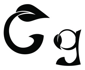 graphic resource black English letters