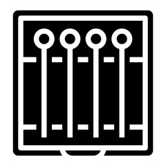 pin glyph icon