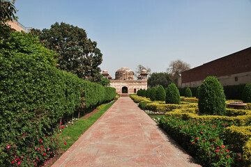 Tomb of Dai Anga in Lahore, Punjab province, Pakistan