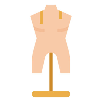 mannequin flat icon