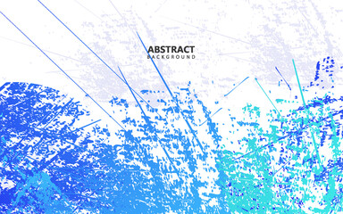 Abstract grunge texture blue and white background