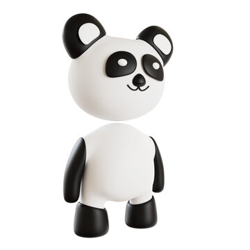 Panda 3d animal character