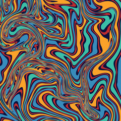 Zigzag pattern wave background design