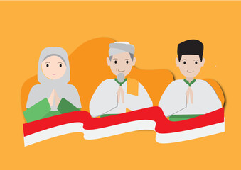 illustration  SANTRI DAY