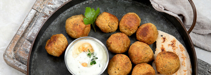 Chickpeas falafel