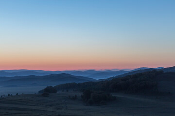 autumn grassland beautiful scenery in Inner Mongolia China