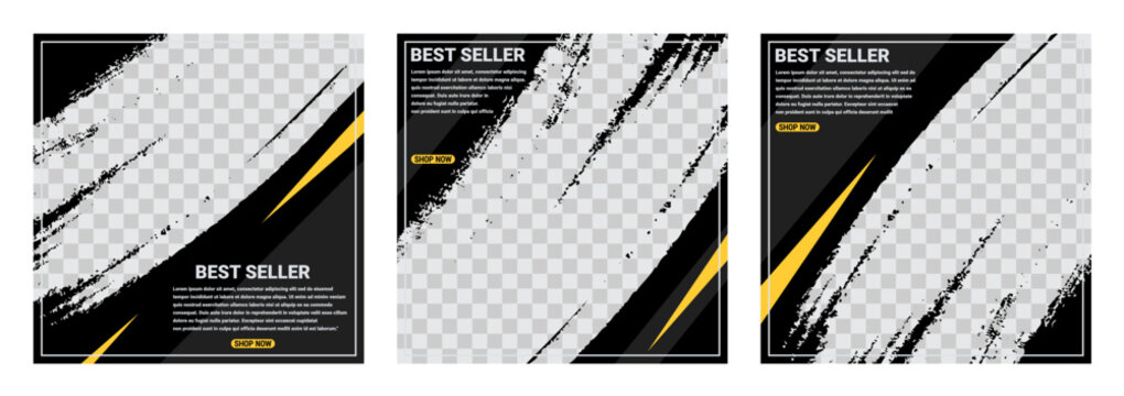 Best Seller Banner Design Template