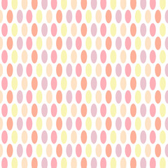 Pattern or texture with colorful polka dots on white background for kids background, blog, web design, scrapbooks, party or baby shower invitations and wedding cards.