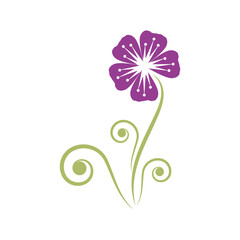 Beauty Florist Botanical Flower Vector Design