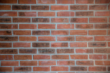 old cracked brick wall texture background