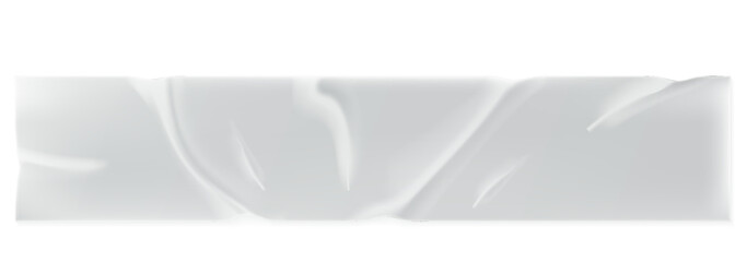 Fototapeta premium Glued paper wrinkled