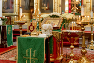 Accessories for the baptism of a child