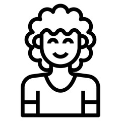 avatar outline icon