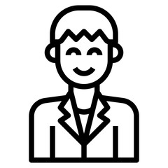 avatar outline icon