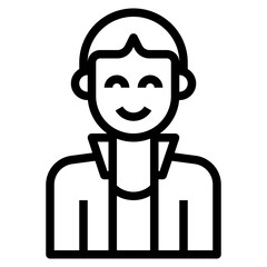 avatar outline icon