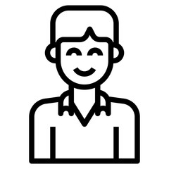 avatar outline icon