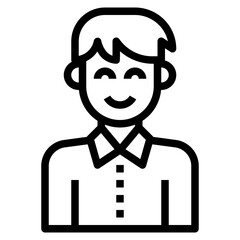 avatar outline icon