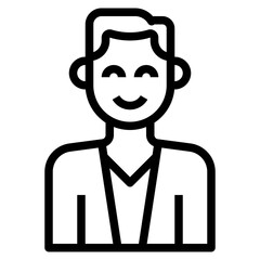 avatar outline icon