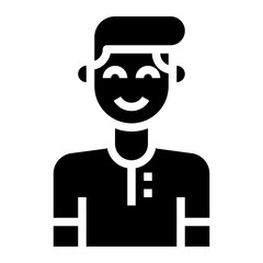 avatar glyph icon