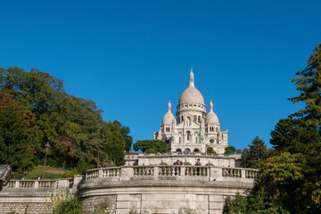 Fototapeta premium Basilique, Sacré Coeur, Montmartre, Paris, France