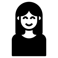 Fototapeta premium avatar outline icon