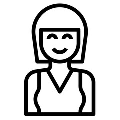 avatar outline icon