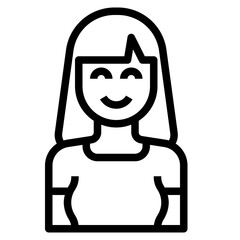 avatar outline icon