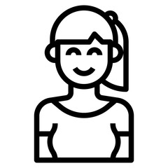 avatar outline icon