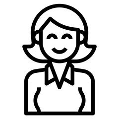 avatar outline icon