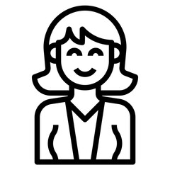 avatar outline icon