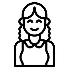 avatar outline icon