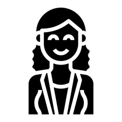 avatar glyph icon