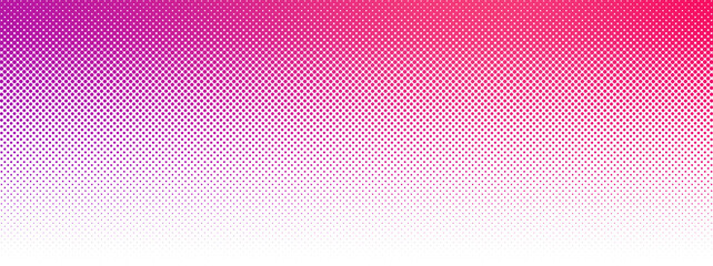 ハーフトーン　網目　トーン　横長　カラフル　網目