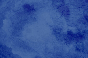 Abstract blue watercolor background texture