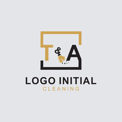 Lettering creative template logo design