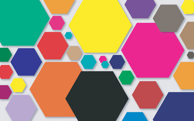 Abstract full color background design 