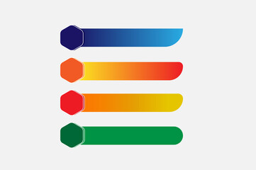 Vector background decoration label