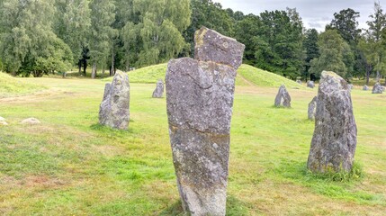 site préhistorique de Anundshög en suède près de Västerås