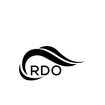 RDO letter logo. RDO blue image. RDO Monogram logo design for entrepreneur and business. RDO best icon.
